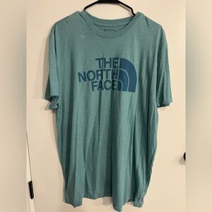 Mens size XXL Slim Fit NWT Teal Green The North Face Tee Shirt
